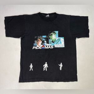 VINTAGE Los Rabanes 2001 Tour Graphic T-shirt Women Medium Short Sleeve Music